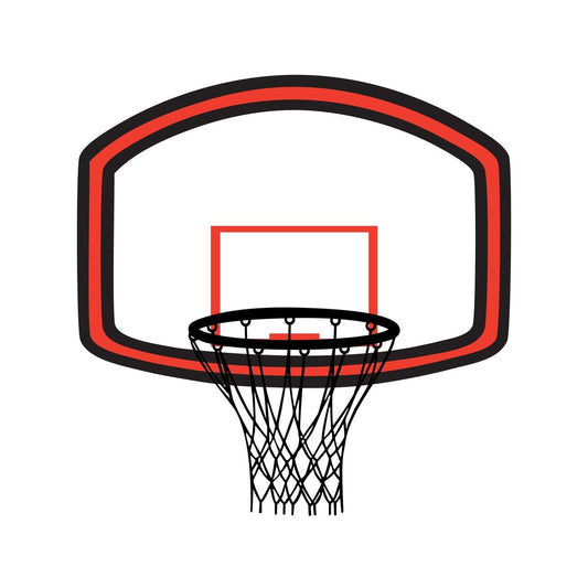 BASKETBALL HOOP STICKER