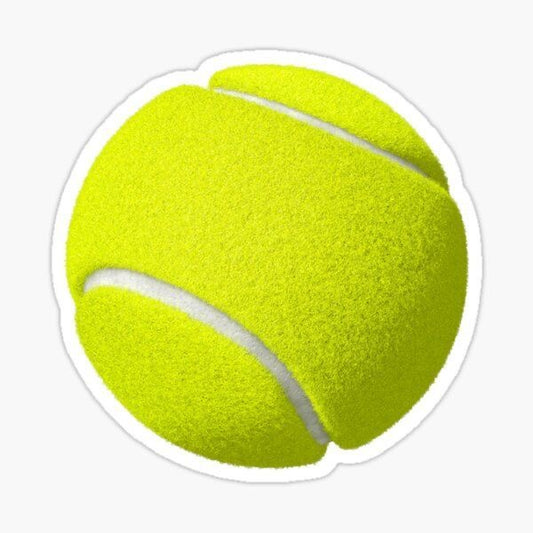 TENNIS BALL STICKER