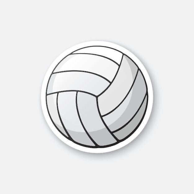 VOLLEY BALL STICKER